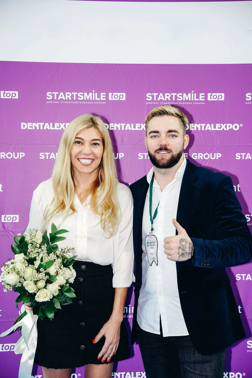 Победители ежегодного Всероссийского рейтинга частных стоматологических клиник 2021 года Startsmile TOP